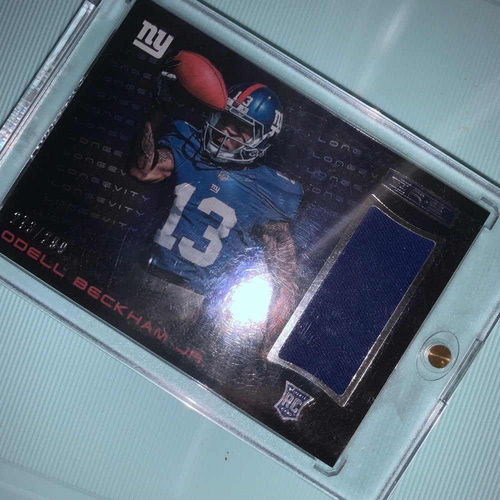 Odell Beckham Rookie Jersey Card